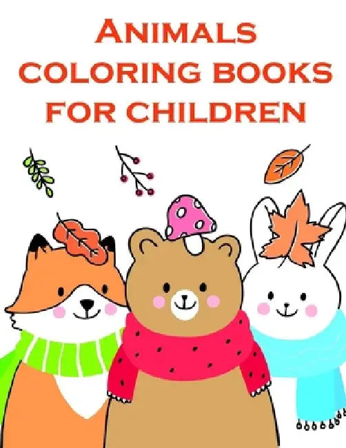 Animals coloring books for children: Funny Christmas Book for special occasion age 2-5 by J. K. Mimo