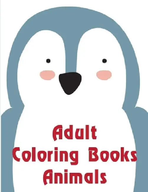 Adult Coloring Books Animals: Christmas Book from Cute Forest Wildlife Animals by J. K. Mimo