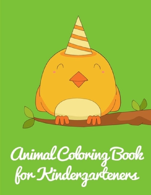 Animal Coloring Book for Kindergarteners: Cute pictures with animal touch and feel book for Early Learning by J. K. Mimo
