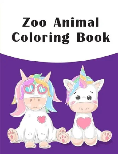 Zoo Animal Coloring Book: picture books for children ages 4-6 by J. K. Mimo