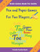 Brain Games Book For Adults - Pen and Paper Games For Two Players: The Popular Games For Two Player Featuring Tic Tac Toe,3D Tic Tac Toe, Hexagon Game by Panda Puzzle Book