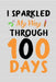 I sparkled my way through 100 days: 100 days of school activities ideas, 100th day of school book celebration ideas by Booki Nova