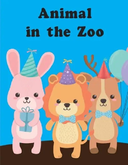 Animal in the Zoo: A Coloring Pages with Funny and Adorable Animals Cartoon for Kids, Children, Boys, Girls by J. K. Mimo
