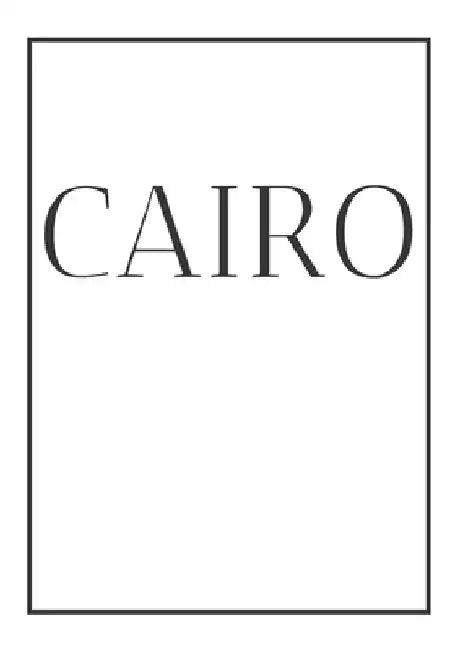 Cairo: A decorative book for coffee tables, bookshelves, bedrooms and interior design styling: Stack International city books by Contemporary Interior Design