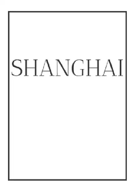 Shanghai: A decorative book for coffee tables, bookshelves, bedrooms and interior design styling: Stack International city books by Contemporary Interior Design