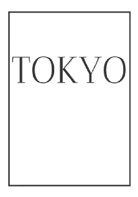 Tokyo: A decorative book for coffee tables, bookshelves, bedrooms and interior design styling: Stack International city books by Contemporary Interior Design