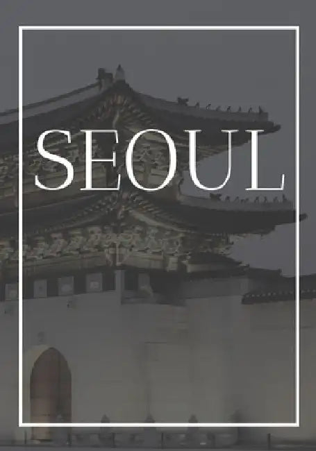 Seoul: A decorative book for coffee tables, bookshelves, bedrooms and interior design styling: Stack International city books by Contemporary Interior Design