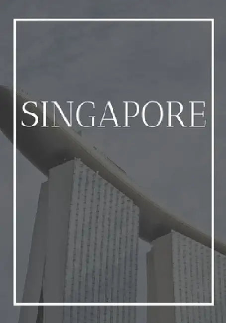 Singapore: A decorative book for coffee tables, bookshelves, bedrooms and interior design styling: Stack International city books by Contemporary Interior Design