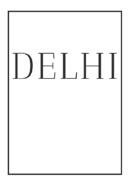 Delhi: A decorative book for coffee tables, bookshelves, bedrooms and interior design styling: Stack International city books by Contemporary Interior Design