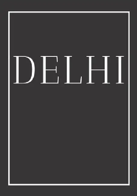 Delhi: A decorative book for coffee tables, bookshelves, bedrooms and interior design styling: Stack International city books by Contemporary Interior Design