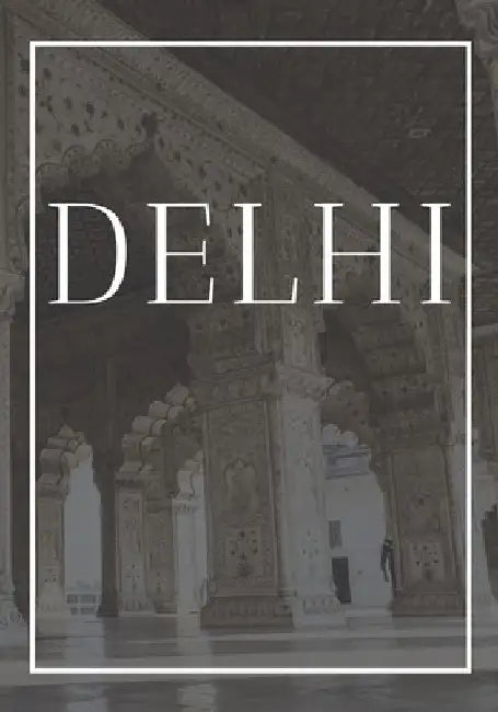 Delhi: A decorative book for coffee tables, bookshelves, bedrooms and interior design styling: Stack International city books by Contemporary Interior Design