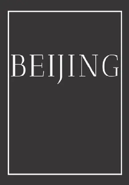 Beijing: A decorative book for coffee tables, bookshelves, bedrooms and interior design styling: Stack International city books by Contemporary Interior Design