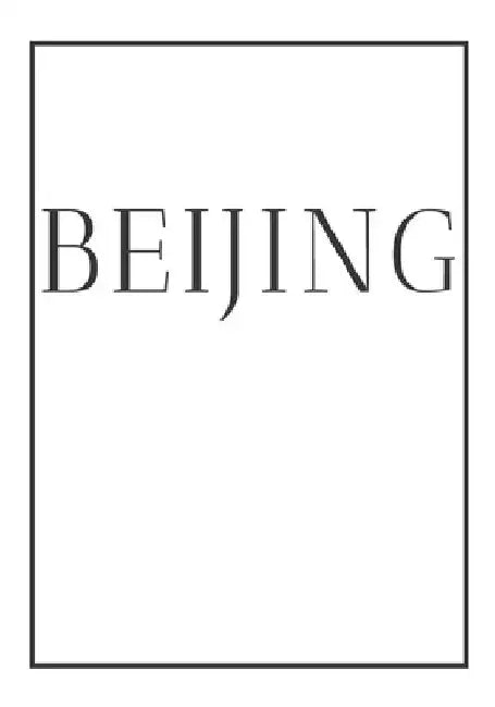 Beijing: A decorative book for coffee tables, bookshelves, bedrooms and interior design styling: Stack International city books by Contemporary Interior Design