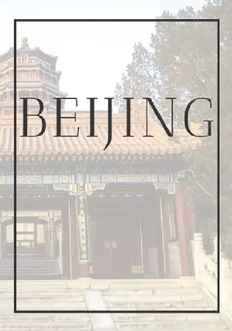 Beijing: A decorative book for coffee tables, bookshelves, bedrooms and interior design styling: Stack International city books by Contemporary Interior Design