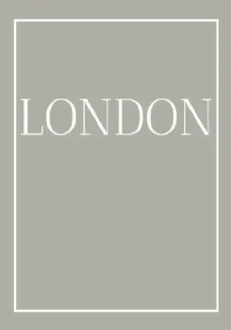 London: A colorful decorative book for coffee tables, end tables, bookshelves and interior design styling Stack city books to by Contemporary Interior Design