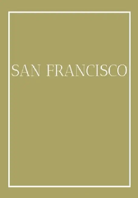 San Francisco: A colorful decorative book for coffee tables, end tables, bookshelves and interior design styling Stack city books to by Contemporary Interior Design