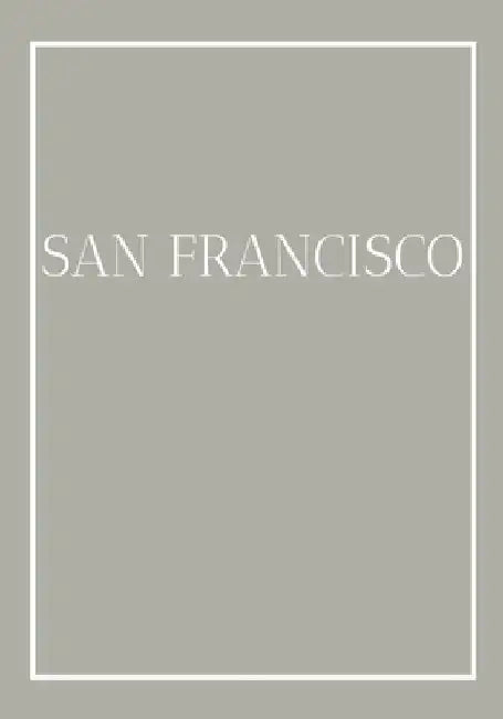 San Francisco: A colorful decorative book for coffee tables, end tables, bookshelves and interior design styling Stack city books to by Contemporary Interior Design