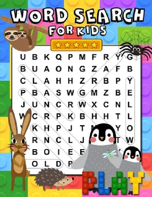 Word Search For Kids: 100 Fun and Educational Word Search Puzzles for Kids ages 6-8 Search & Find Activity Book to Improve Vocabulary, Spell by Jenis Jean