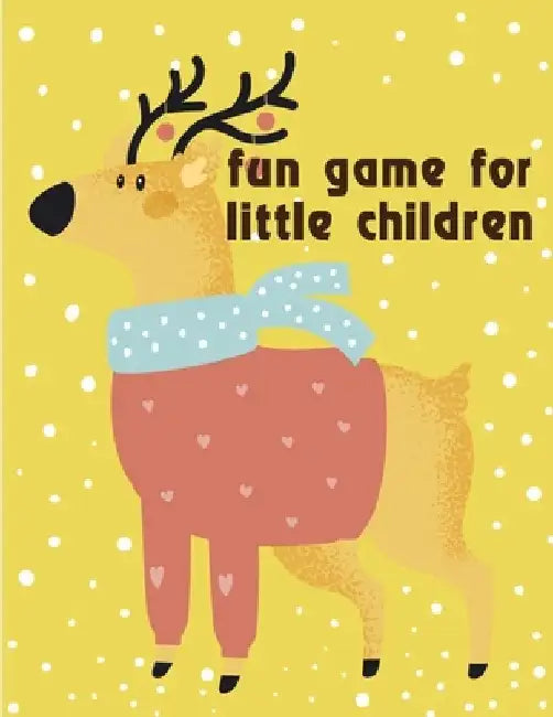 fun game for little children: Christmas Coloring Pages with Animal, Creative Art Activities for Children, kids and Adults by J. K. Mimo
