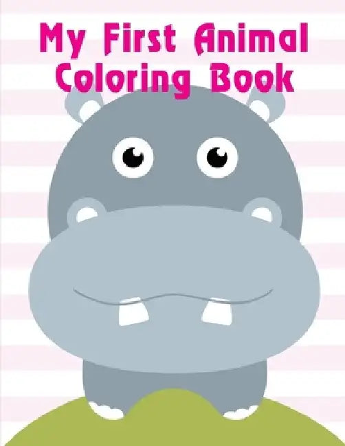 My First Animal Coloring Book: Christmas Book from Cute Forest Wildlife Animals by J. K. Mimo