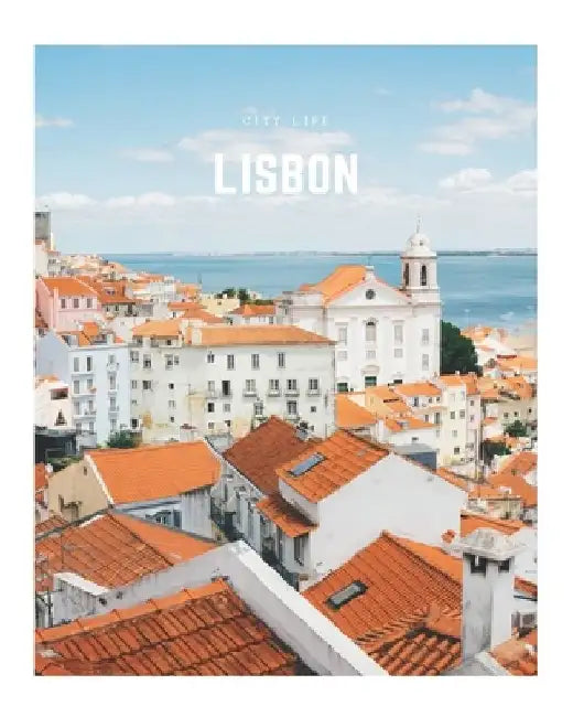 Lisbon: A Decorative Book │ Perfect for Stacking on Coffee Tables & Bookshelves │ Customized Interior Design & Home Decor by Decora Book Co