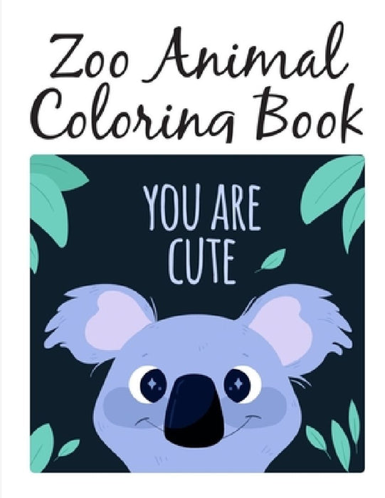 Zoo Animal Coloring Book: picture books for children ages 4-6 by J. K. Mimo