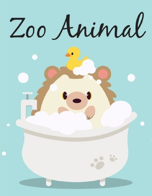 Zoo Animal: An Adult Coloring Book with Fun, Easy, and Relaxing Coloring Pages for Animal Lovers by J. K. Mimo