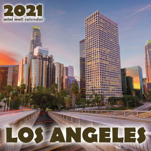 Los Angeles 2021 Mini Wall Calendar by Just Be