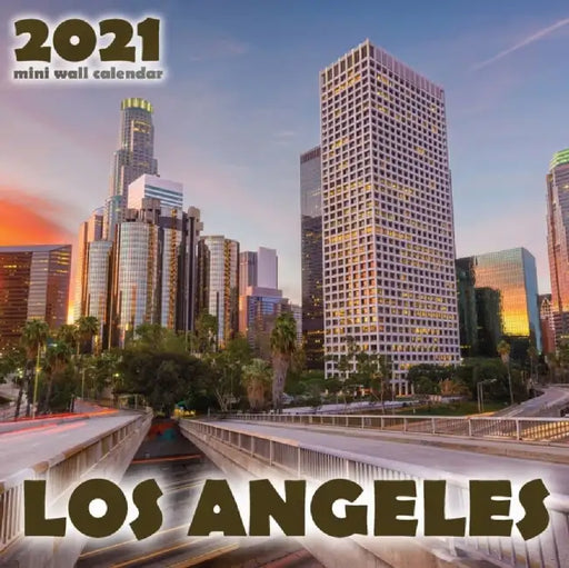 Los Angeles 2021 Mini Wall Calendar by Just Be