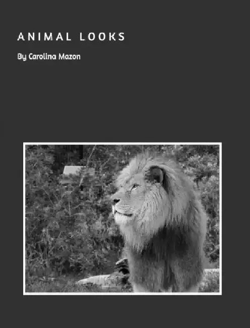 Animal Looks BW by Carolina Mazon