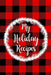 My Holiday Recipes by Paperland