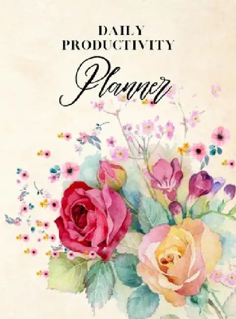 Undated Daly Productivity Planner 2022: Track Appointments, To Do List, Mood Tracker, Meal Tracker, Checklists by I. Can Do All Things Publishing