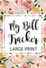 My Bill Tracker Large Print: Bill Log Notebook, Bill Payment Checklist, Budget Planner Books, Bill Due Date, Expense Tracker, Finances Log by Paperland Online Store