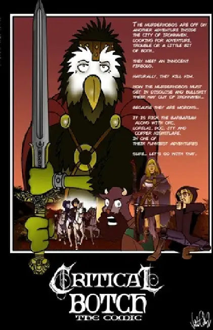 CRITICAL BOTCH the comic #6: the Clog Roads (part 3) by Valente Ochoa