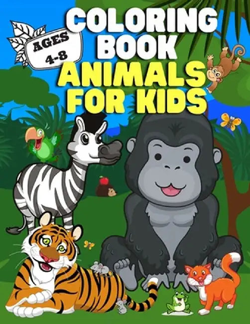 Coloring Book: Animals for Kids by Kid District Press