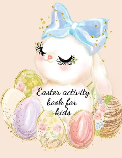 Easter activity book for kids by Cristie Publishing