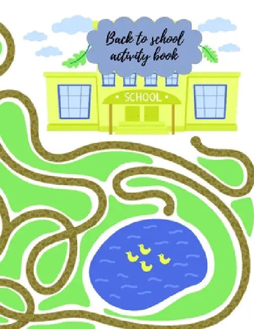 Back to school activity book by Cristie Publishing