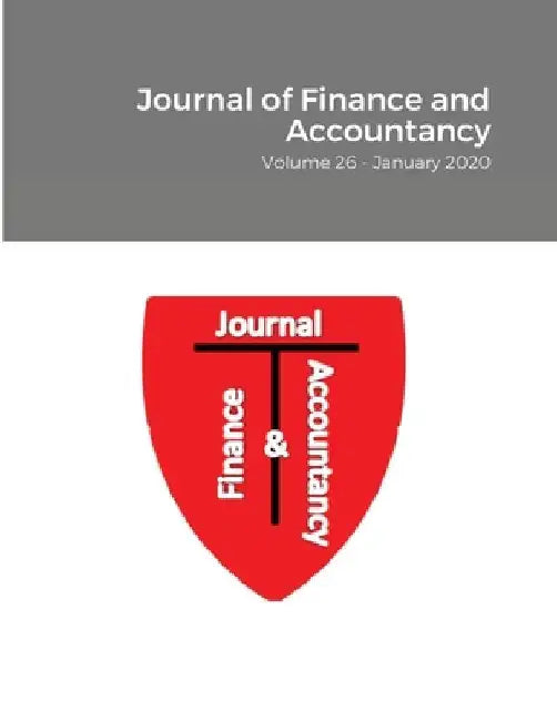 Journal of Finance and Accountancy - Volume 26 by Jan Duggar Coeditor