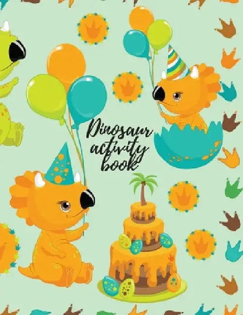 Dinosaur activity book by Cristie Dozaz