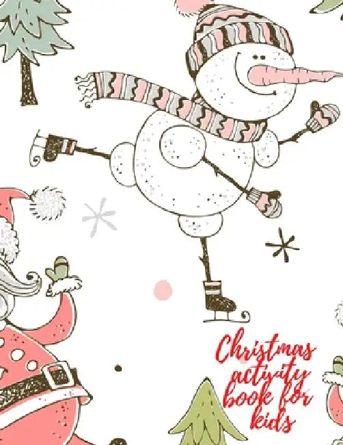 Christmas activity book for kids by Cristie Dozaz