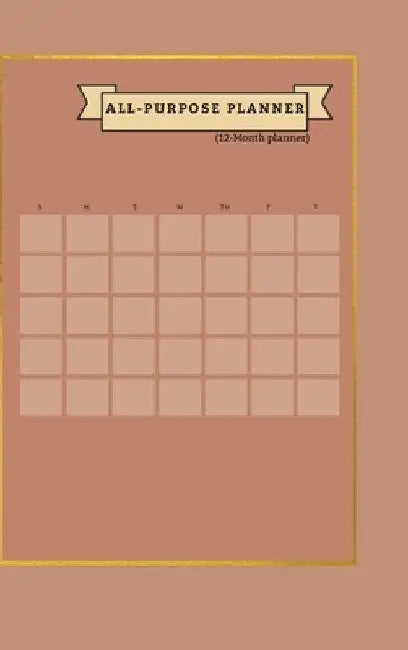 All-Purpose Planner by Deepika Viswanath