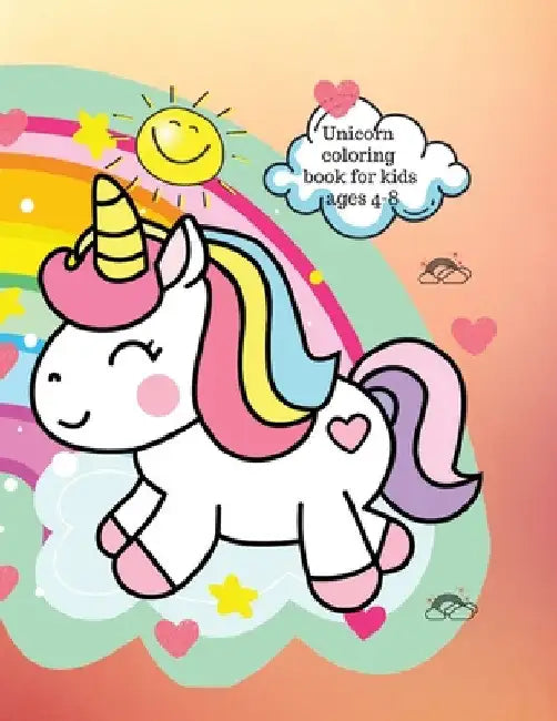 Unicorn coloring book by Cristie Dozaz