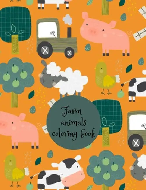 Farm animals coloring book by Cristie Publishing