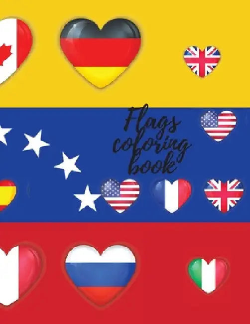Flags coloring book by Cristie Dozaz