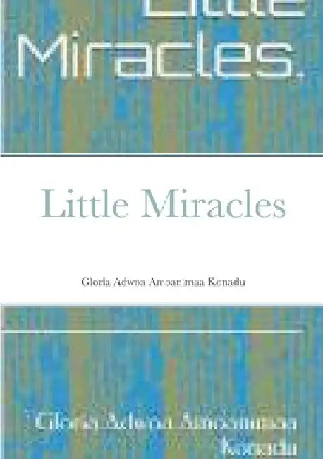 Little Miracles by Gloria Adwoa Amoanimaa Konadu