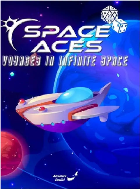 Space Aces: Voyages In Infinite Space Hardback: A Sci-Fi Adventure RPG In A Galaxy Sandbox by Hans, Stephen