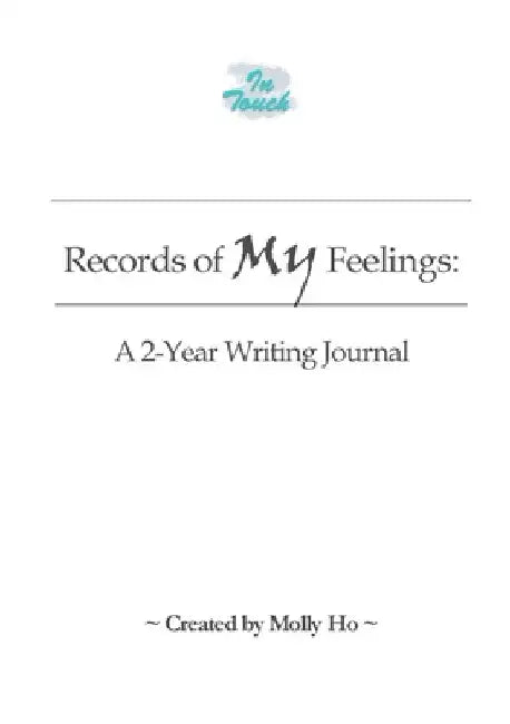 [In Touch] Records of My Feelings: A 2-Year Writing Journal by Molly Ho