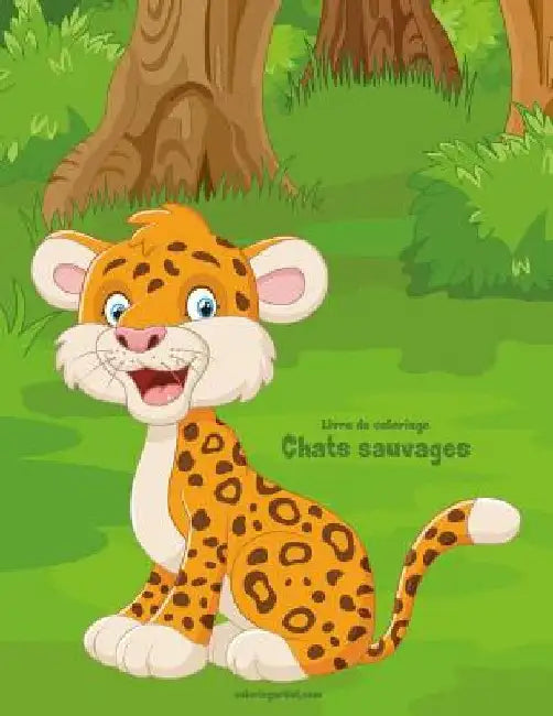 Livre de coloriage Chats sauvages 1 & 2 by Snels, Nick