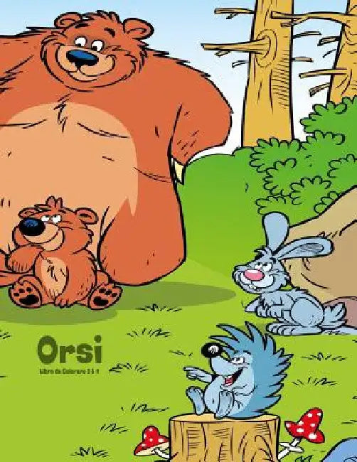 Orsi Libro da Colorare 3 & 4 by Snels, Nick