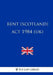Rent (Scotland) Act 1984 by The Law Library